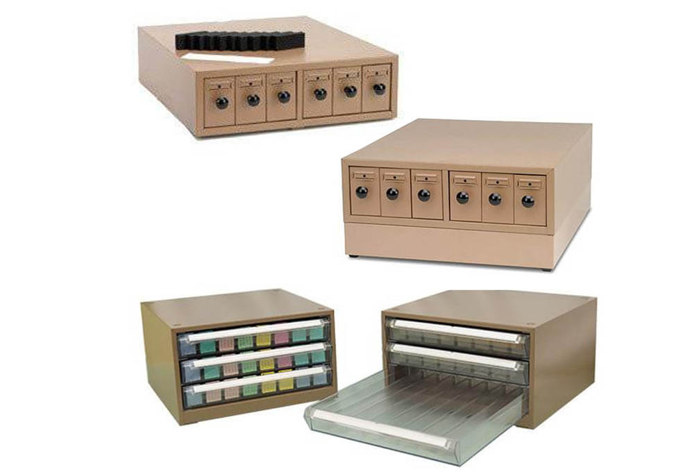 Slide and Cassette Storage Cabinets